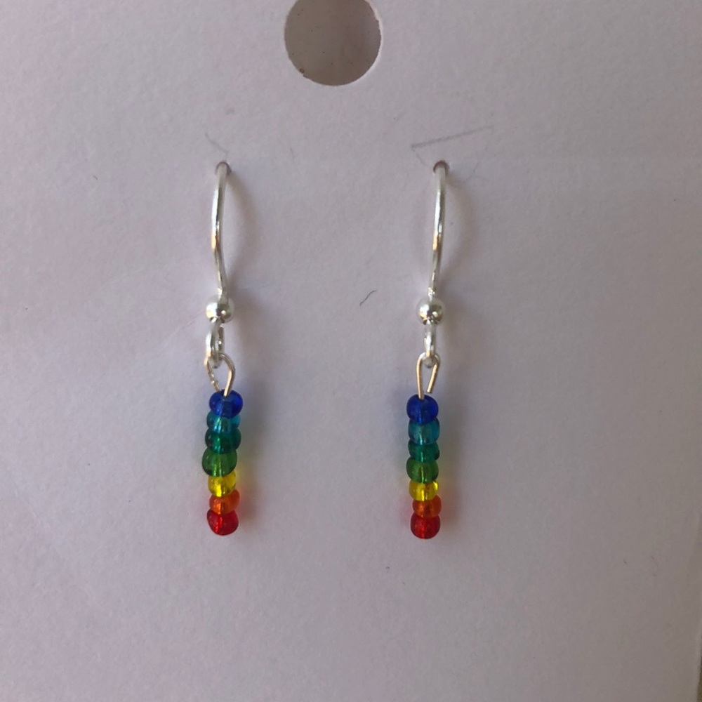 Handmade ❤️ Rainbow Earrings